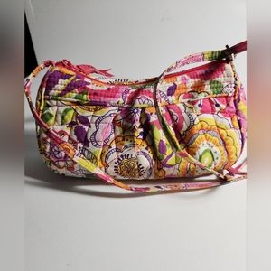 Vera Bradley Pedal across the body purse. 9in by 9in.